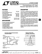 LT1057AM datasheet pdf Linear Technology