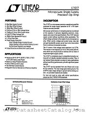 LT1077C datasheet pdf Linear Technology