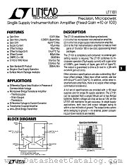 LT1101AC datasheet pdf Linear Technology