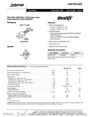 HUF76413P3 datasheet pdf Intersil