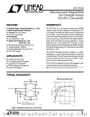 LTC1516IS8 datasheet pdf Linear Technology