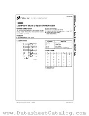 100302F datasheet pdf National Semiconductor