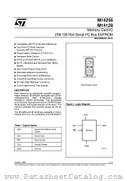 M14256 datasheet pdf ST Microelectronics