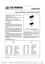 ESM1602BFP datasheet pdf ST Microelectronics