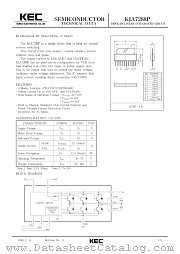 KIA7288 datasheet pdf Korea Electronics (KEC)