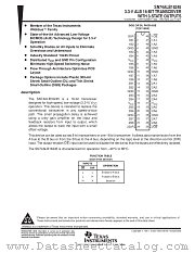 SN74ALB16245DGG datasheet pdf Texas Instruments
