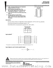 SN74ALVC04DGV datasheet pdf Texas Instruments