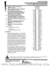 SN74ALVCHG162280DBB datasheet pdf Texas Instruments