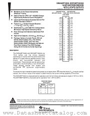SN74ABT16244ADGG datasheet pdf Texas Instruments