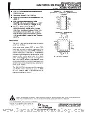 SN54AHC74J datasheet pdf Texas Instruments