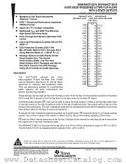 SN74AHCT16374DGG datasheet pdf Texas Instruments
