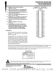 SN74ABT16640DGG datasheet pdf Texas Instruments