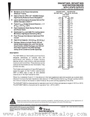 SN54ABT16825 datasheet pdf Texas Instruments