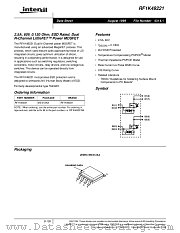RF1K49221 datasheet pdf Intersil