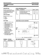 BUK100-50GS datasheet pdf Philips