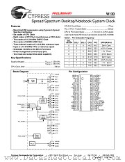 W130 datasheet pdf Cypress