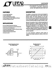LM334S8 datasheet pdf Linear Technology