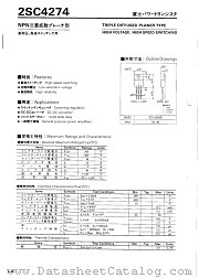 2SC4274 datasheet pdf Fuji Electric