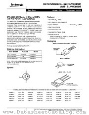 HGT1S12N60B3DS datasheet pdf Intersil