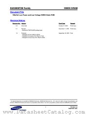 K6X8016C3B datasheet pdf Samsung Electronic
