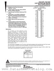 74AC16244DGG datasheet pdf Texas Instruments