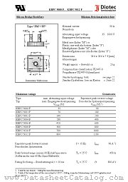 KBPC5008F datasheet pdf Diotec Elektronische
