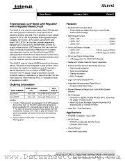 ISL6412IRZ datasheet pdf Intersil
