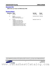 K6X4016C3F-TF55 datasheet pdf Samsung Electronic