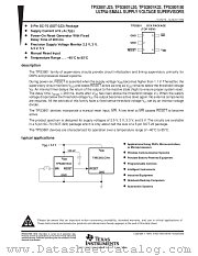 TPS3801I50DCK datasheet pdf Texas Instruments