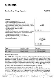 TLE4470G datasheet pdf Siemens