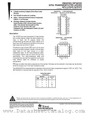 SN74AC533DB datasheet pdf Texas Instruments