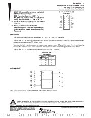 SN74ALVC125DGV datasheet pdf Texas Instruments