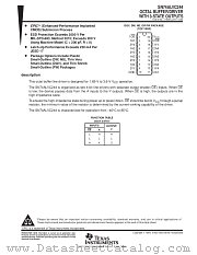 SN74ALVC244NS datasheet pdf Texas Instruments