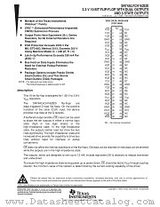 SN74ALVCH162820DGG datasheet pdf Texas Instruments