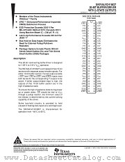 SN74ALVCH16827DGG datasheet pdf Texas Instruments