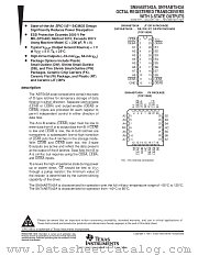 SN54ABT543AW datasheet pdf Texas Instruments