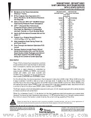 SN74ABT162601DGG datasheet pdf Texas Instruments