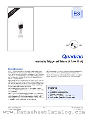 Q6008LT datasheet pdf Teccor Electronics