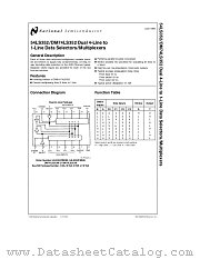 74LS352 datasheet pdf National Semiconductor