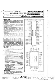 M37450M4-250SP datasheet pdf Mitsubishi Electric Corporation