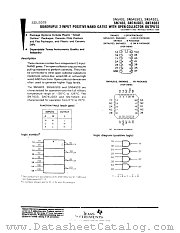 SN54S03W datasheet pdf Texas Instruments