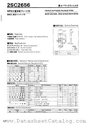 2SC2656 datasheet pdf Fuji Electric