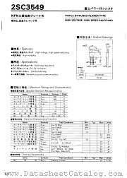 2SC3549 datasheet pdf Fuji Electric