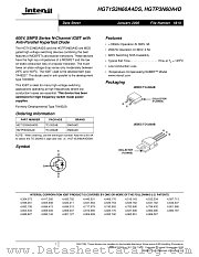 HGT1S3N60A4DS datasheet pdf Intersil