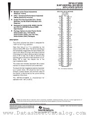 SN74ALVC162836DGV datasheet pdf Texas Instruments