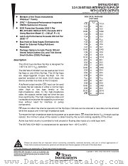 SN74ALVCH16821DGG datasheet pdf Texas Instruments