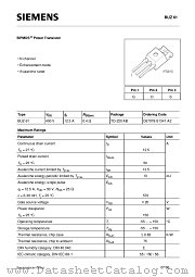 BUZ61 datasheet pdf Infineon