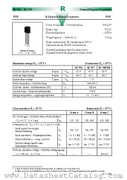 BC559B datasheet pdf Diotec Elektronische