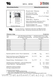 KBU8 datasheet pdf Diotec Elektronische