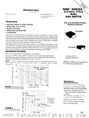 SMBG65A datasheet pdf Microsemi